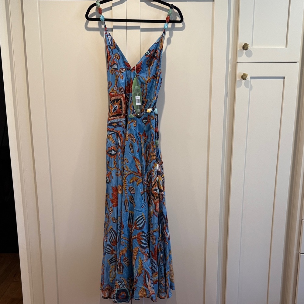 FARM RIO Sunset Tapestry Dress NWT